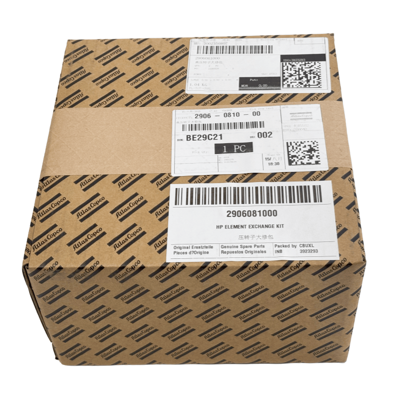 2906081000 ATLAS COPCO AIR Compressor Trao đổi phần tử HP