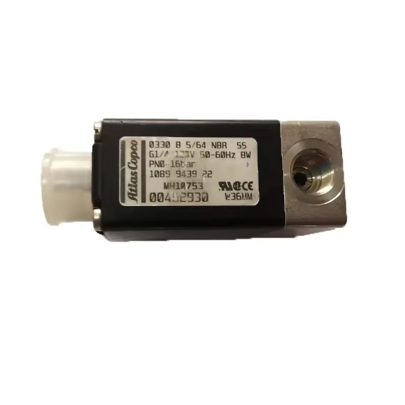 Phụ tùng không khí không khí không khí Van điện từ cho Atlas Copco 1089943922