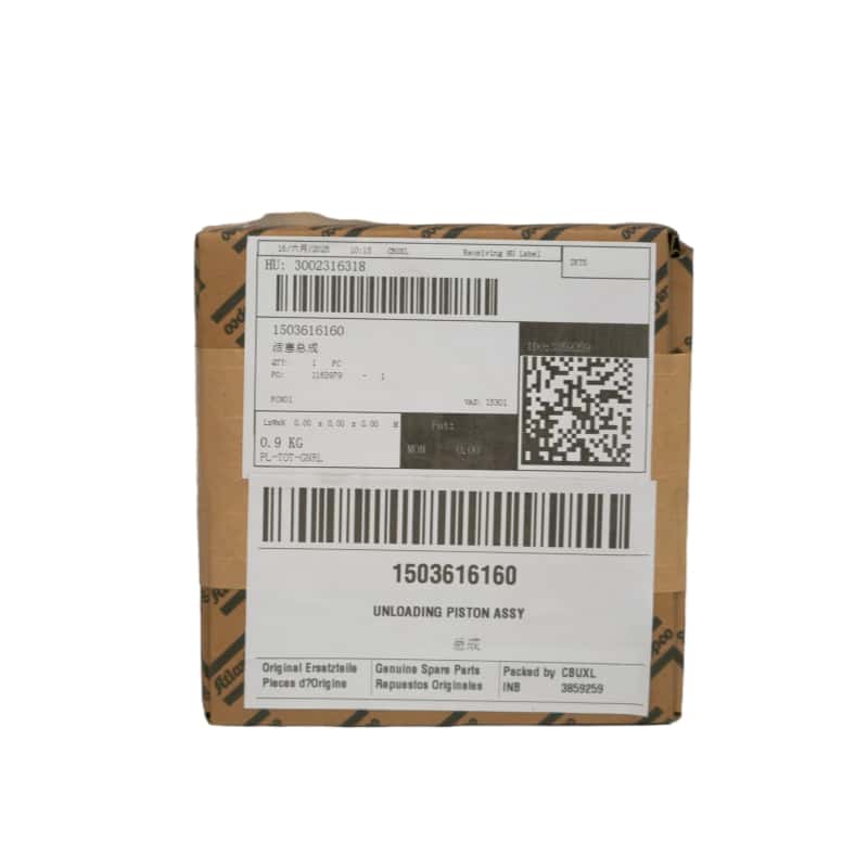 Atlas Copco 1503616160 dỡ hàng piston assy cho máy nén piston