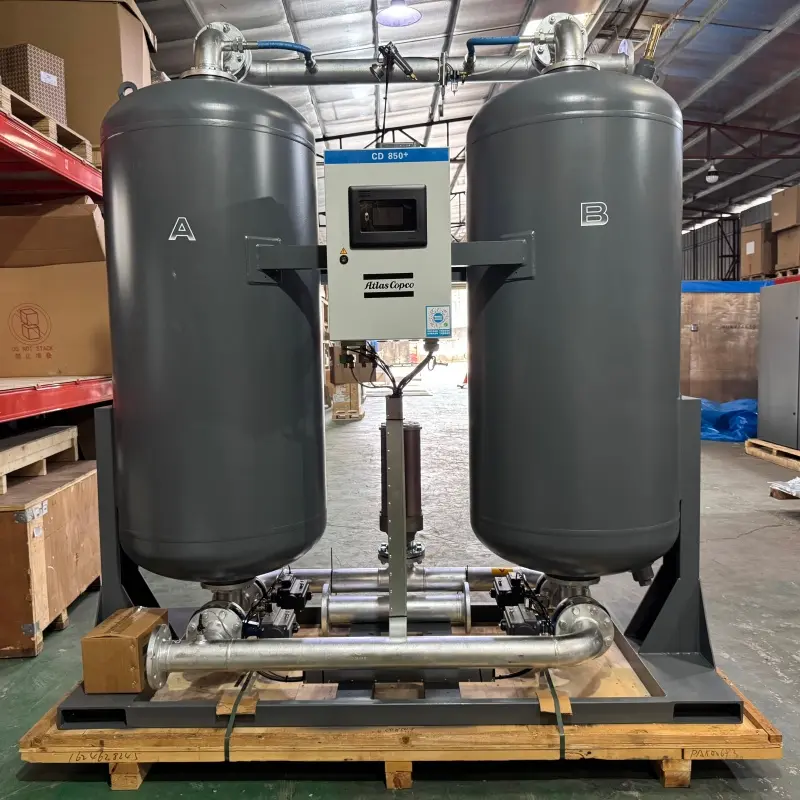 Máy sấy khí hấp phụ Atlas Copco CD850+ Máy sấy khí Atlas Copco chính hãng