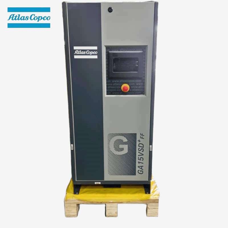 Atlas Copco GA15 VSD Plus FF 15kW 20HP Máy nén khí trục vít phun dầu tốc độ thay đổi Máy sấy tích hợp