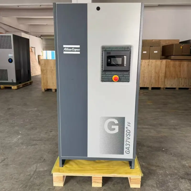 Máy nén khí trục vít phun dầu Atlas Copco GA37 VSD+ FF 37kW 50HP dành cho ngành công nghiệp